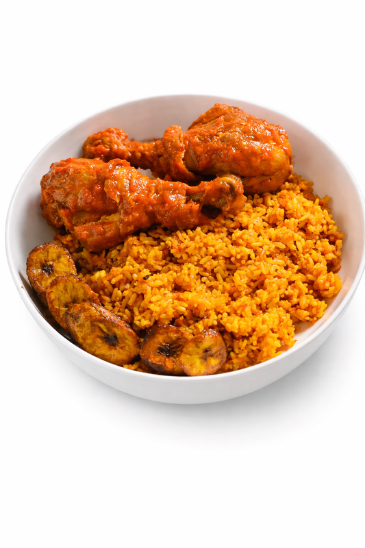Jollof Rice With Chicken