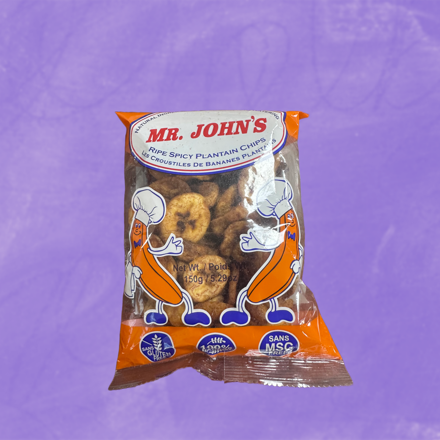 Mr John’s Ripe Spicy Plantain chips