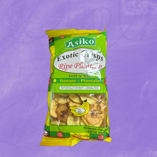 Asiko Exotic crisps plantain chips